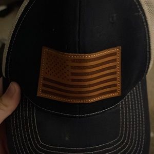 American flag hat